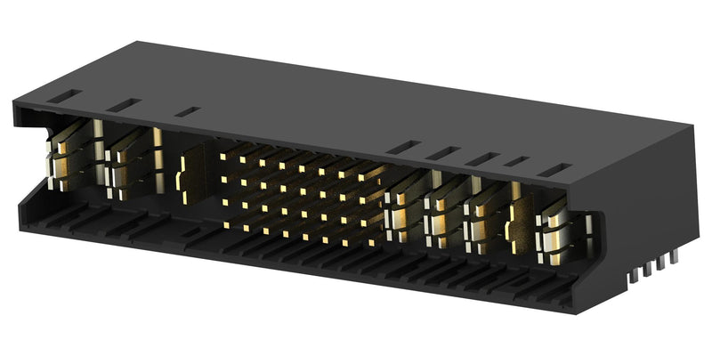 AMP - TE Connectivity 6450849-7 Connector MULTI-BEAM XLE 40 Contacts Header Press Fit 4 Rows