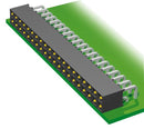 Samtec IPT1-105-01-L-D-RA Board-To-Board Connector 2.54 mm 10 Contacts Header IPT1 Series Through Hole 2 Rows