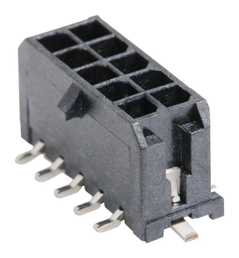 Molex 43045-1020 Wire-To-Board Connector 3 mm 10 Contacts Header Micro-Fit 3.0 43045 Series Surface Mount