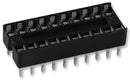 TE Connectivity 1-2199298-8 IC &amp; Component Socket 24 Contacts DIP 2.54 mm 7.62 Phosphor Bronze