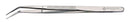 Bernstein Werkzeugfabrik 5-107 Tweezer Precision Bent Pointed Nickel Plated Steel 150 mm Length