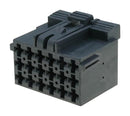 AMP - TE Connectivity 2-967624-1 2-967624-1 Automotive Connector Housing Junior Power Timer Receptacle 18 Ways