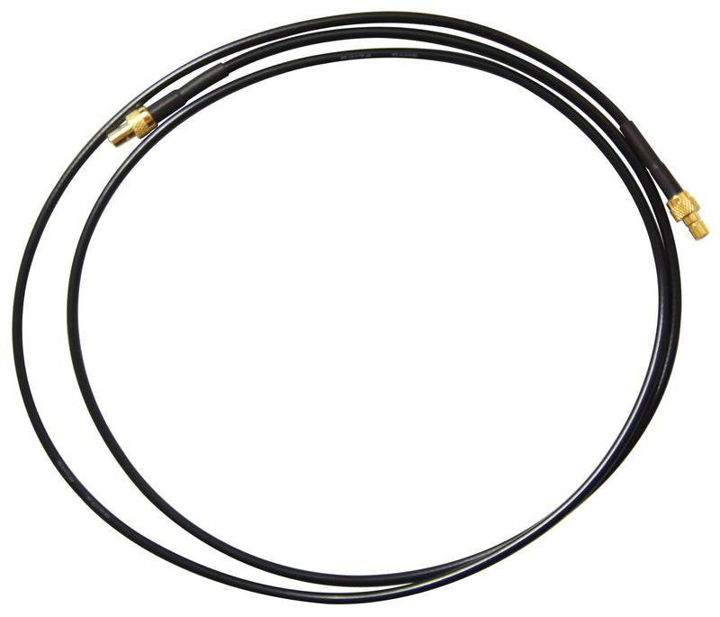 Multicomp PRO MP008639 RF / Coaxial Cable Assembly SMB Plug to RG174/U 50 ohm 3.3 ft 1 m Black