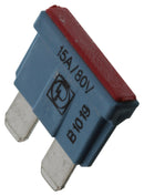 Littelfuse 166.7000.5152 166.7000.5152 Fuse Automotive 15 A 80 V 19mm x 5mm 13.2mm FKS ATO