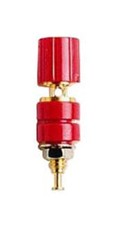 Pomona 3770-2. Binding Post 3770 Series 15 A 70 VDC Gold Plated Contacts Panel Mount Red