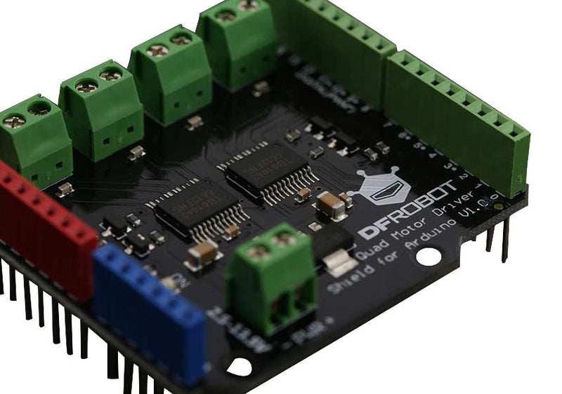 Dfrobot DRI0039 DRI0039 Expansion Board Quad DC Motor Driver Shield Arduino Development