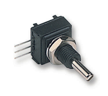 VISHAY 249BBHS0XB25501KA Rotary Potentiometer, Cermet, 500 ohm, 1 W, &plusmn; 10%, 249 Series, 1 Turns, Linear