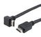 L-COM HD21PRAU-MM-BLK-1M Hdmi 2.1 Cable M/RA-UP-M PVC BLK 1.0M 52AK0489 New