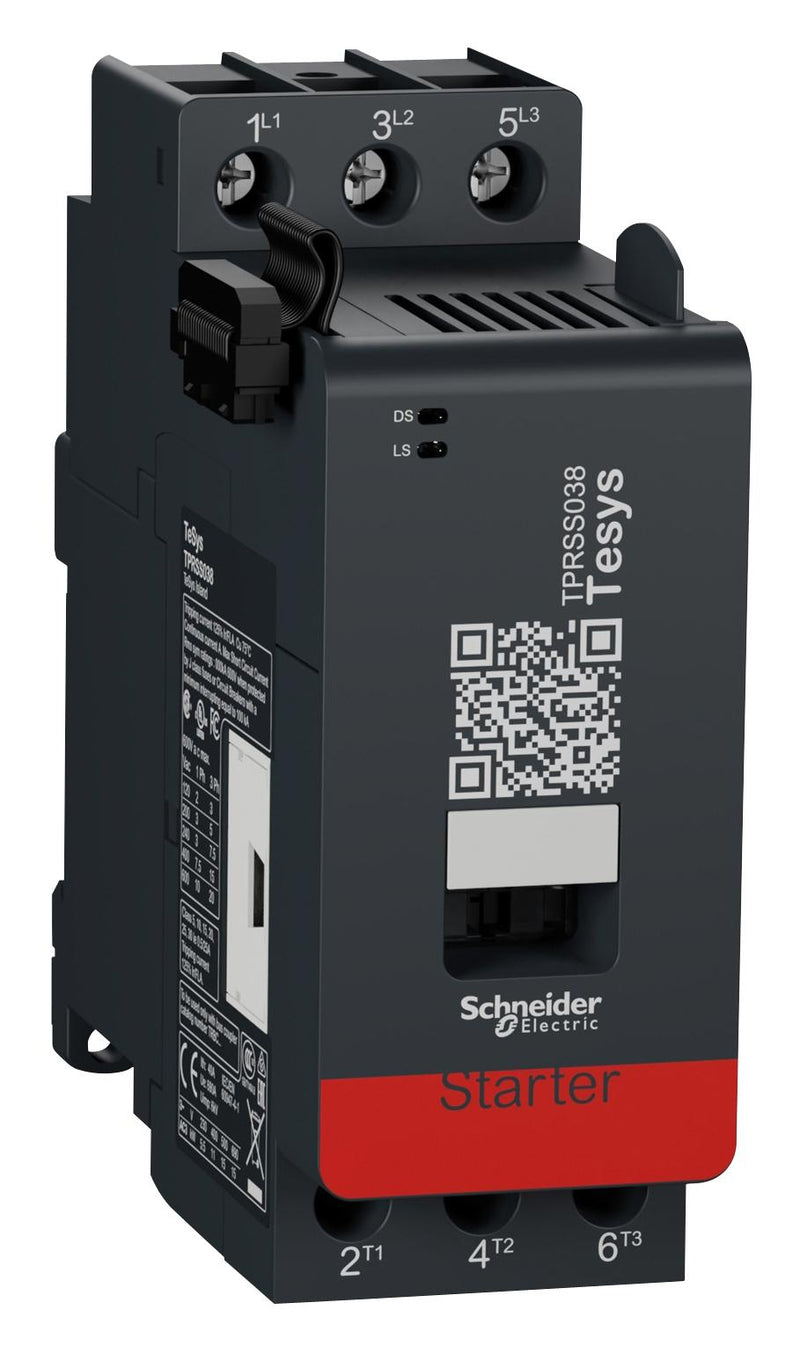 Schneider Electric TPRSS038 Motor Starter Direct-on-Line (DOL) Three Phase 18.5 kW 38 A 690 VAC 3 Pole IP20