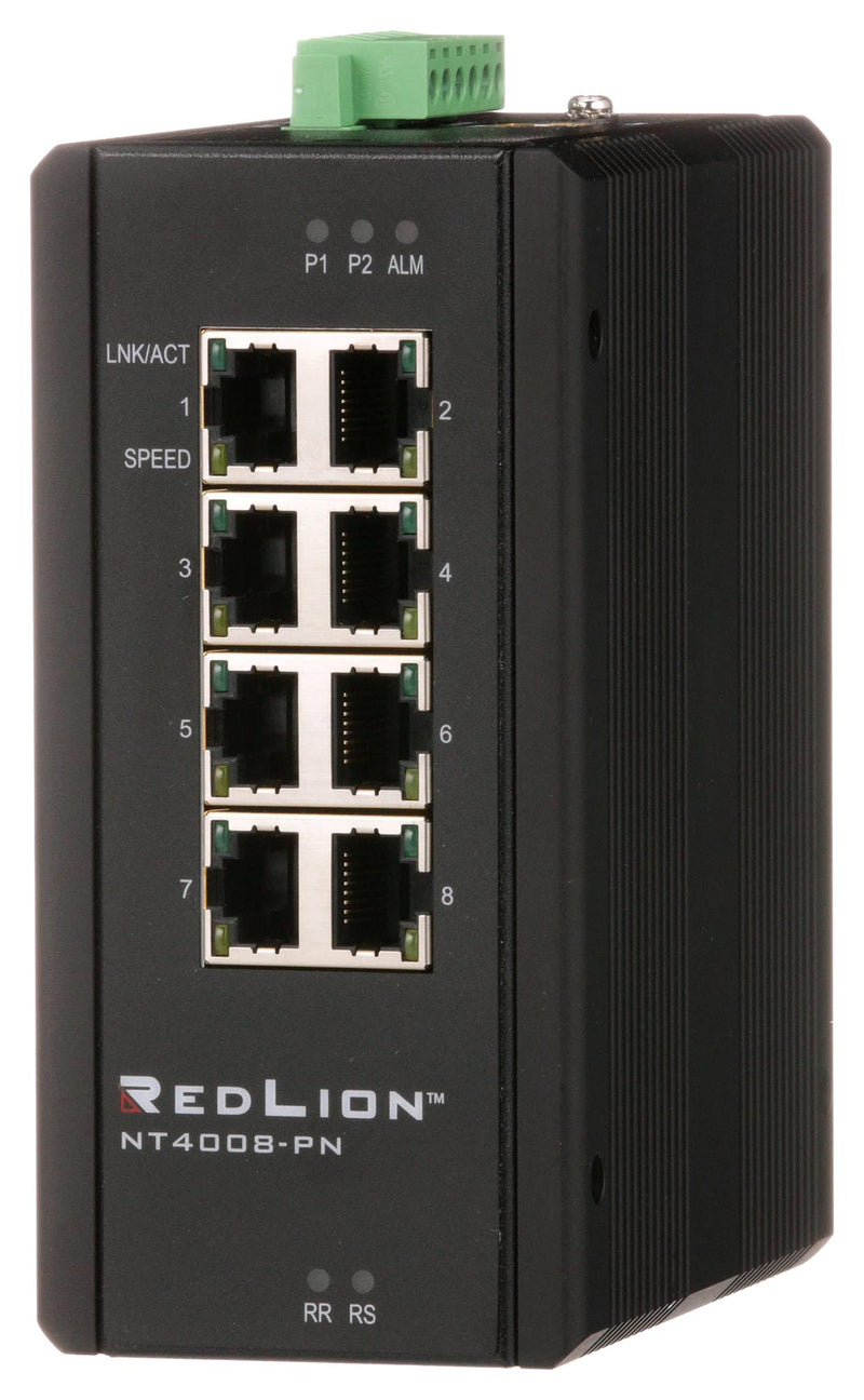 RED Lion Controls NT-4008-000-PN-M NT-4008-000-PN-M Enet Switch Indus Managed Gbit RJ45X8