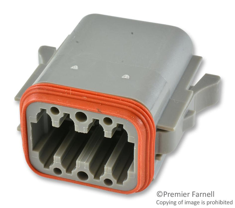 Amphenol SINE/TUCHEL AT06-08SA.. Connector Housing A Position Key AT Series Plug 8 Ways Socket Contacts