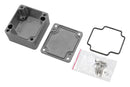 Multicomp PRO MC001206 Metal Enclosure Die Cast With Epdm Continuous Seal Small Diecast Aluminium 34 mm 64 98