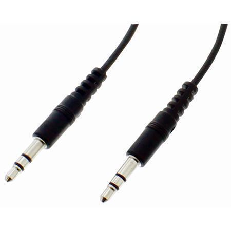 Stellar Labs 24-15486 3.5MM 6FT Slim Stereo Cable M-M Overmold IS 6MM 79X4019