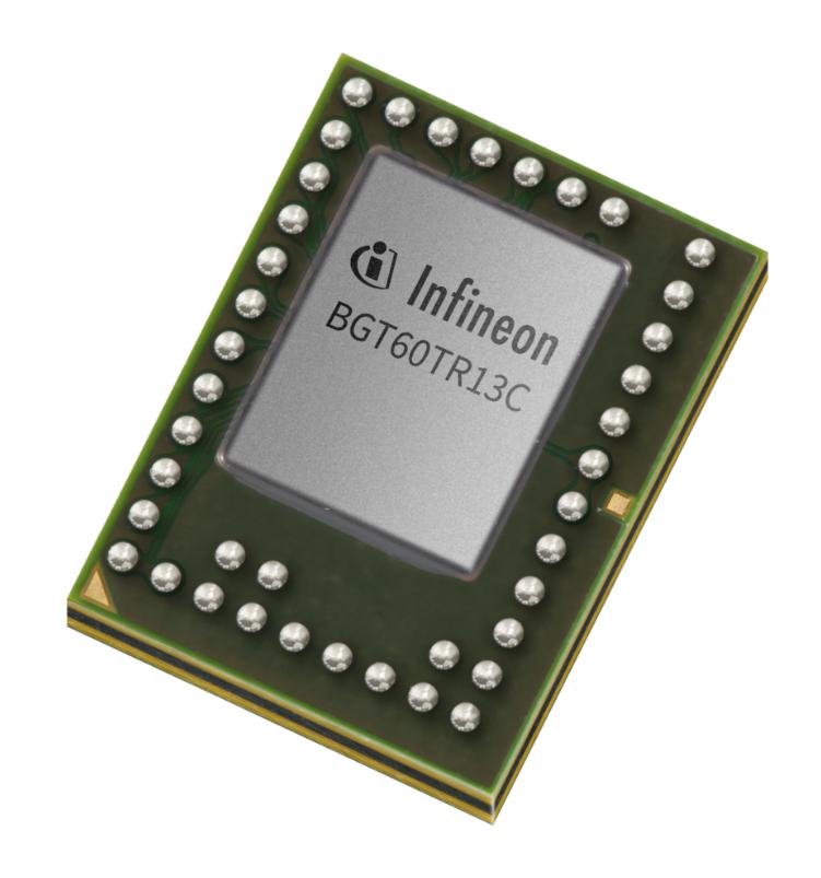 Infineon BGT60TR13CE6327XUMA1 BGT60TR13CE6327XUMA1 Radar Sensor 1.71 V to 1.89 VF2BGA-40 -40 &Acirc;&deg;C 125 New