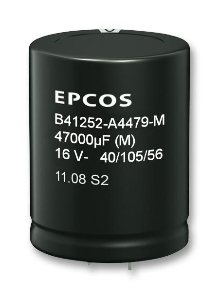 Epcos B41252A7338M002 Electrolytic Capacitor 3300 &Acirc;&micro;F 35 V &plusmn; 20% Snap-In 2000 Hours @ 105&deg;C