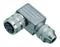 Binder 99-5106-75-03 Circular Connector 423 Series Right Angle Cable Receptacle 3 Contacts Solder Socket Threaded