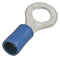 Multicomp MC29573 Terminal Ring Tongue #10 Crimp Blue