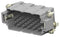 TE Connectivity T2050962101-007 Heavy Duty Connector Insert Heee Series 49 Contacts Plug Crimp Pin - Not Supplied