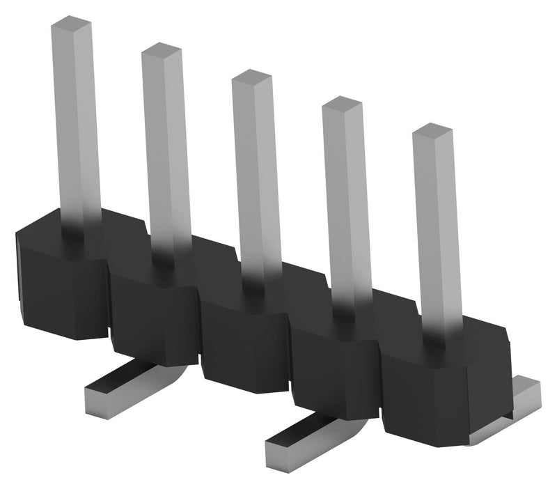 TE Connectivity 2842102-4 Pin Header Board-to-Board 2 mm 1 Rows 4 Contacts Surface Mount Straight Ampmodu Series