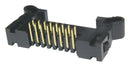 Multicomp PRO MP008668 Pin Header Wire-to-Board 2 mm Rows 16 Contacts Through Hole Right Angle MCP 2MM RA