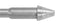 Pace 1131-0053-P1 Soldering Iron Tip Chisel 3.18 mm Width Accudrive Blue Series