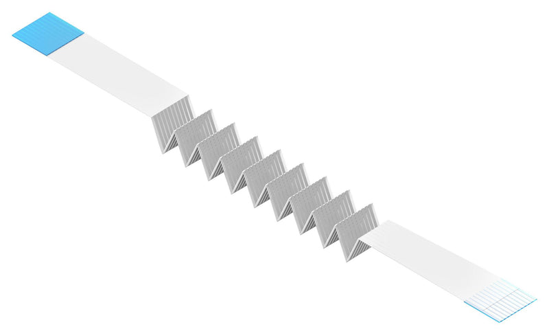 Wurth Elektronik 687720119002 687720119002 FFC / FPC Cable 20 Core 0.5 mm Opposite Sided Contacts 7.9 " 200 White