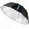 Broncolor Focus 110 cm Silver/Black Umbrella (43.3")