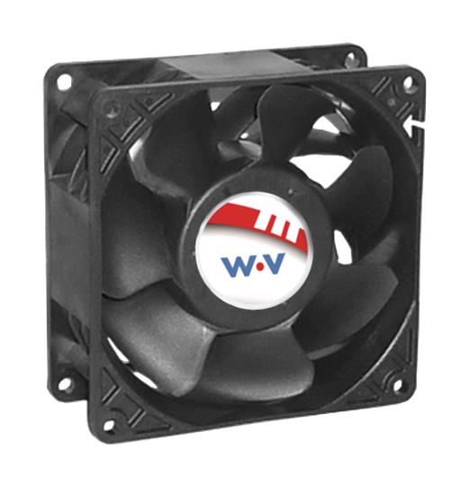 Wakefield Solutions DC0923812M2B-2T0 Axial FAN 92MM 12VDC 109.2CFM 58DBA