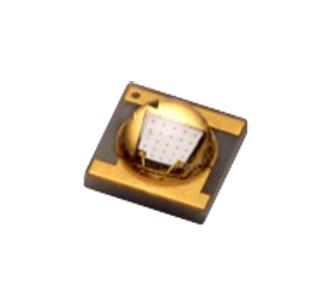 Broadcom AUV4-PSD0-0MP0H UV Emitter 0.35A 3.6V 0.455W 65&deg; 385nm Ingan UV-A Top View SMD 3.45mm x New