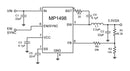 Monolithic Power Systems (MPS) MP1498DJ-LF-P DC-DC Switching Synchronous Buck Regulator 4.5V-16V in 800mV to 13V out 2A 1.4MHz TSOT-23-8 New