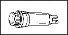 Leecraft 32R-2112T Lamp Indicator Neon Green 125V