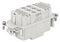 Multicomp PRO MP009610 Heavy Duty Connector Combination 40A/10A MP-HK Inserts Insert 42+PE Contacts 16B Receptacle