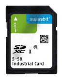 Swissbit SFSD032GL1AM1MT-I-6F-21P-STD Flash Memory Card 3D Pslc Sdhc / Sdxc UHS-1 Class 10 32 GB S-58 Series