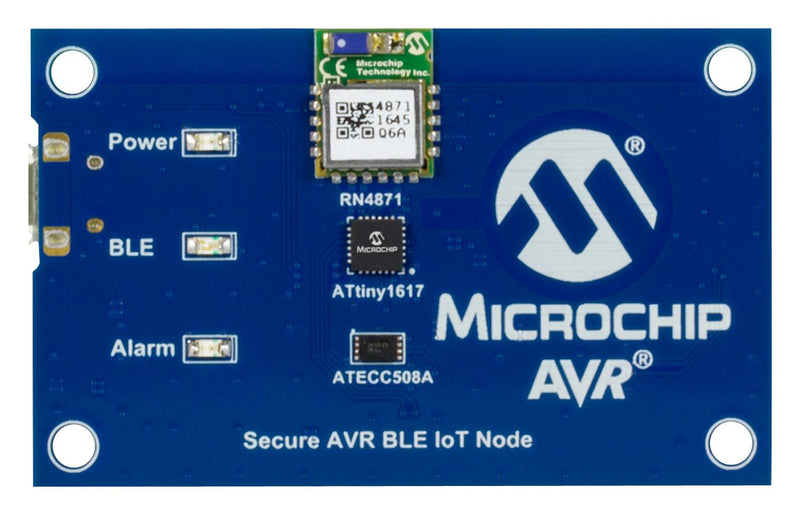 Microchip ATAVRBLE-IOT Evaluation Board ATtiny1617 MCU Bluetooth 3-axis Accelerometer IoT Development