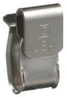 Panduit MEC100-PV-C MEC100-PV-C Fastener Edge Mount Wire Clip Stainless Steel Silver 9.7 mm