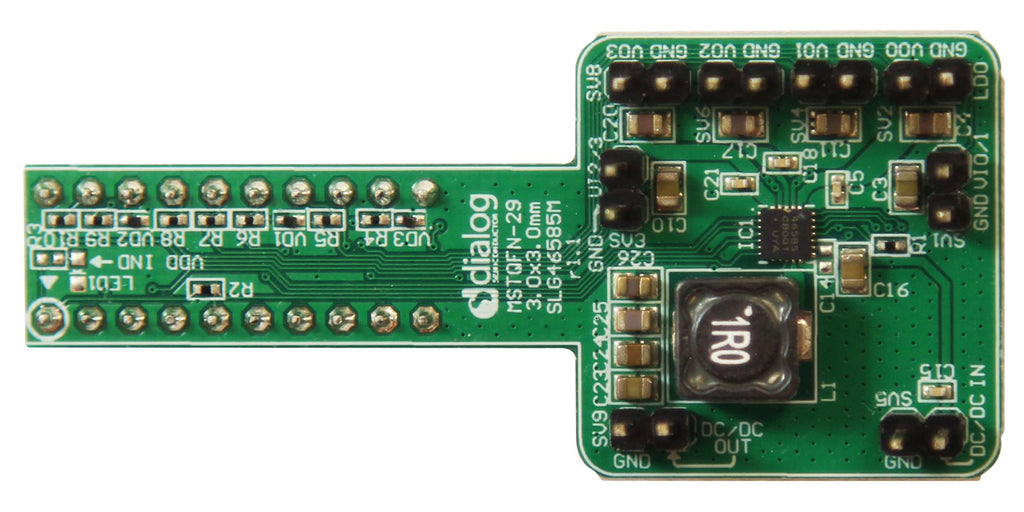 Renesas SLG46585M-DIP Proto Board 20-Pin DIP Greenpak SLG46585 Series ...