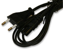 PRO Elec PE01075 PE01075 Mains Power Cord Plug Euro to IEC 60320 C7 2 m 2.5 A Black