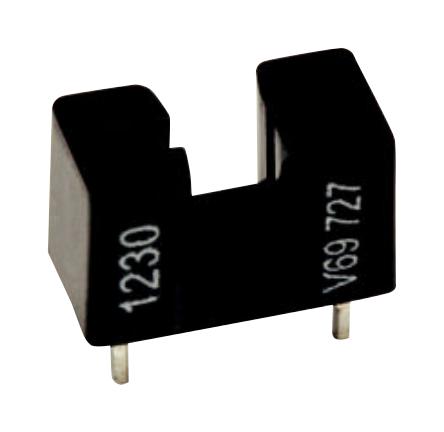 Vishay TCST1230 Transmissive Photo Interrupter Phototransistor Through Hole 2.8 mm 0.5 60 mA 6 V