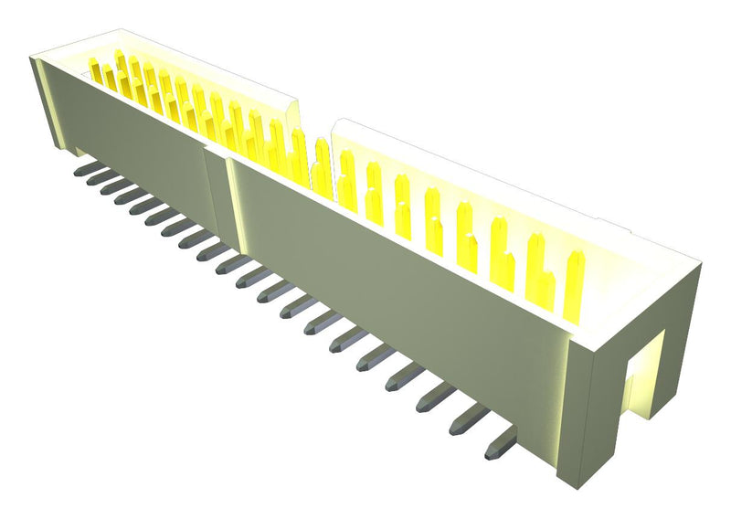 Samtec HTST-110-01-L-D Wire-To-Board Connector 2.54 mm 20 Contacts Header Htst Series Solder 2 Rows