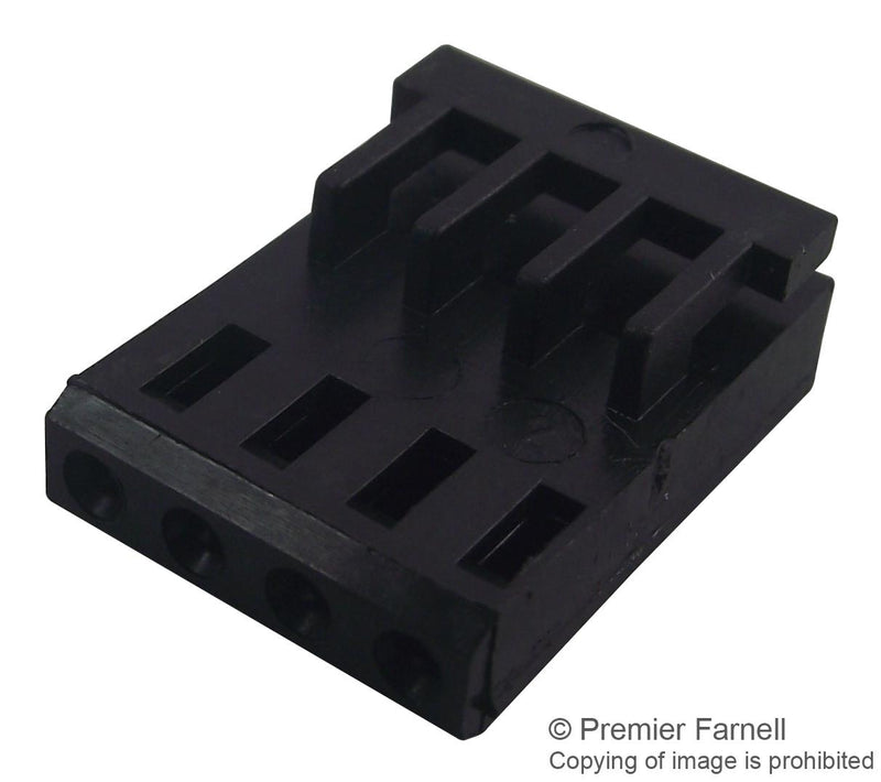 AMP - TE Connectivity 926475-4 Connector Housing Ampmodu IV/V Socket 4 Ways 2.54 mm Series Contacts