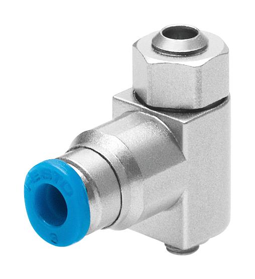 Festo GRLA-M5-QS-4-LF-C ONE-WAY Flow Control Valve QS-4-M3