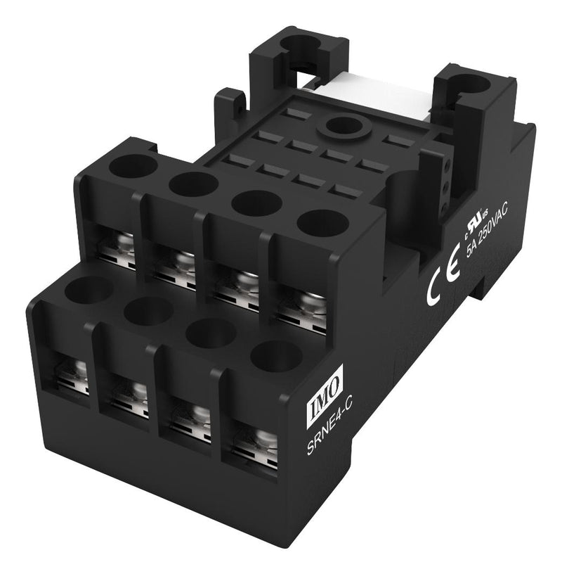 IMO Precision Controls SRNE4-C Relay Socket DIN Rail Panel Screw 14 Pins 10 A 300 V HYE Series