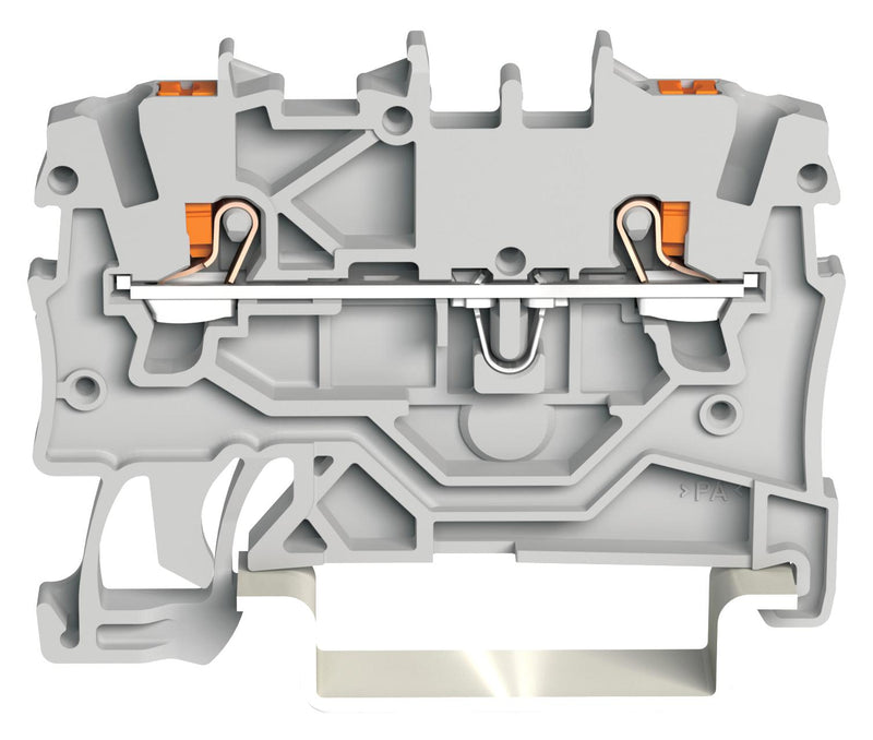 Wago 2201-1201 2-CONDUCTOR Through Terminal Block New