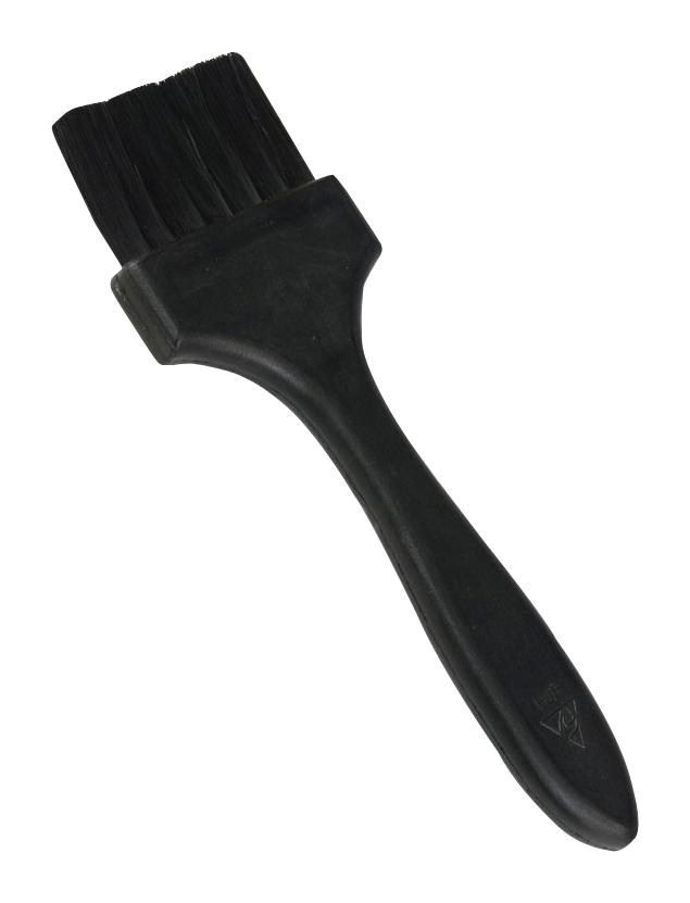 Menda 36092 Conductive ESD Brush Flat Handle BLK