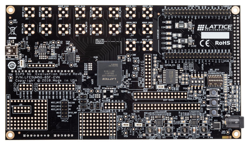 Lattice Semiconductor LFE5UM5G-85F-EVN Evaluation Board ECP5 Fpga