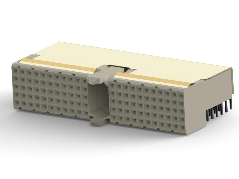 AMP - TE Connectivity 352068-1 Connector Z-PACK HM Series 110 Contacts 2 mm Receptacle Press Fit 5 Rows