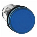 Schneider Electric XB7EV06BP LED Panel Mount Indicator Blue 24 V 22 mm 27 mA IP20 IP65