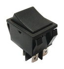 E-SWITCH R5ABLKBLKEF0 Rocker Switch Dpst 20A 125VAC Black