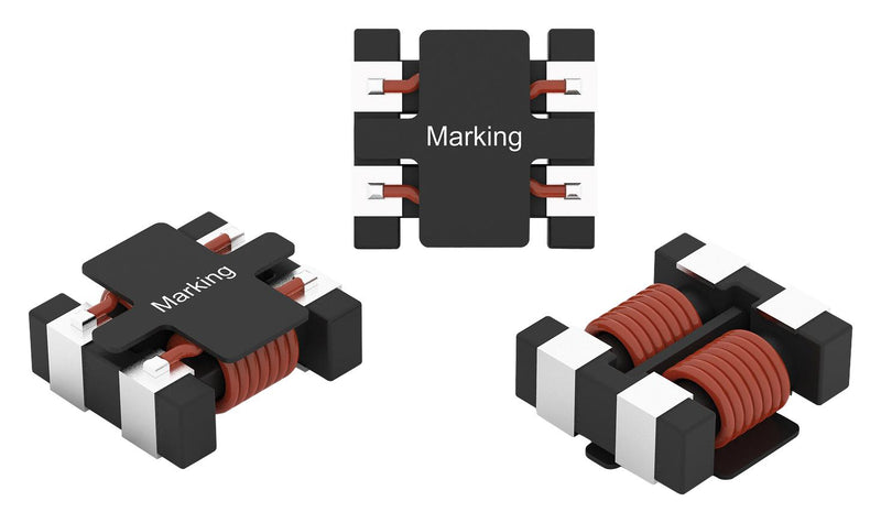 Wurth Elektronik 744237102 744237102 Filter Common Mode AEC-Q200 13 &Acirc;&micro;H 1 Kohm 6 A 12 mm L x 11 W H