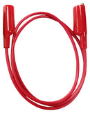 Multicomp PRO MP770283 Alligator Clip Test Lead 36 " 914 mm Red 10 A 30 VAC